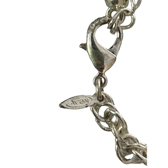 Vintage Avon Bundle Gold Disc Bracelet Silver Pearl Bangle 4 items - Picture 13 of 14